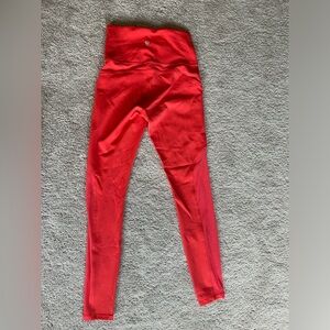 Lululemon Women’s Mastered Motion High-Rise Tight 28"- Thermal Red- Size 6